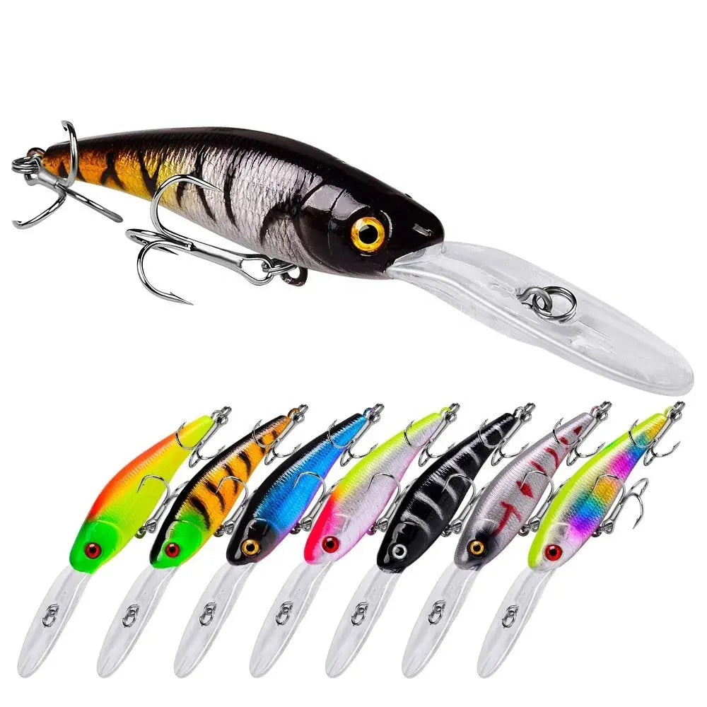 Lureswholesale® 10cm 7.8g Hard Crank Sinking Minnow