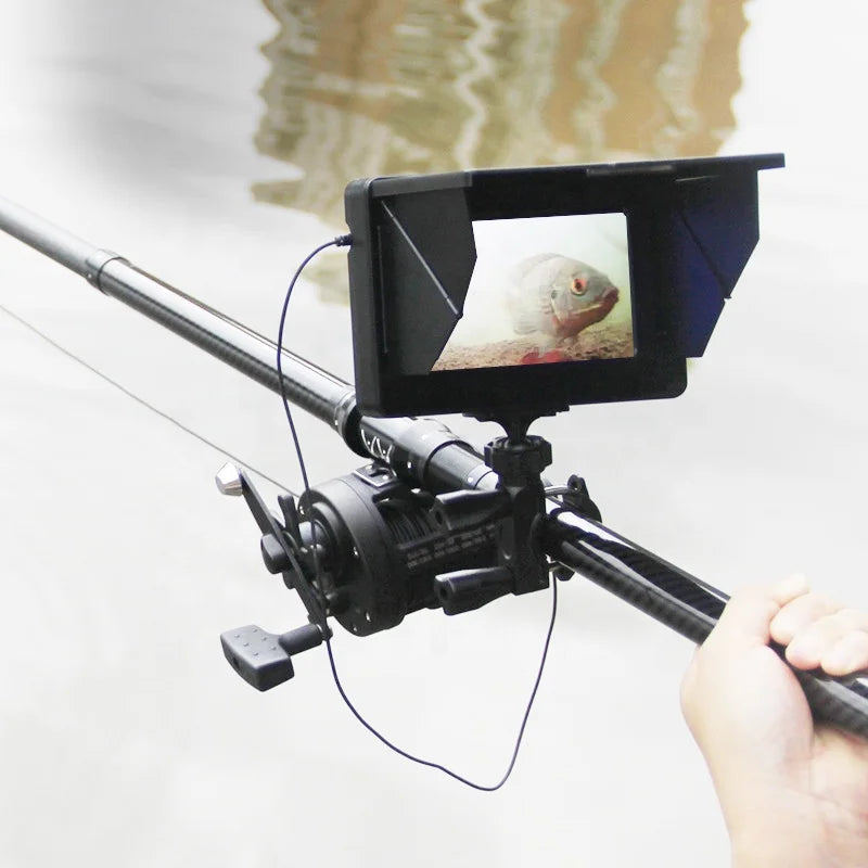 Lureswholesale® 5" 195 Degree Wide Angle HD Pond Underwater Fishing Video Camera with Cable