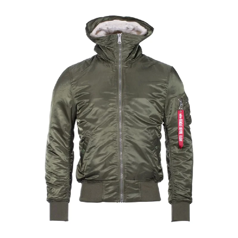 Flight Jacket MA-1 Hooded dark green