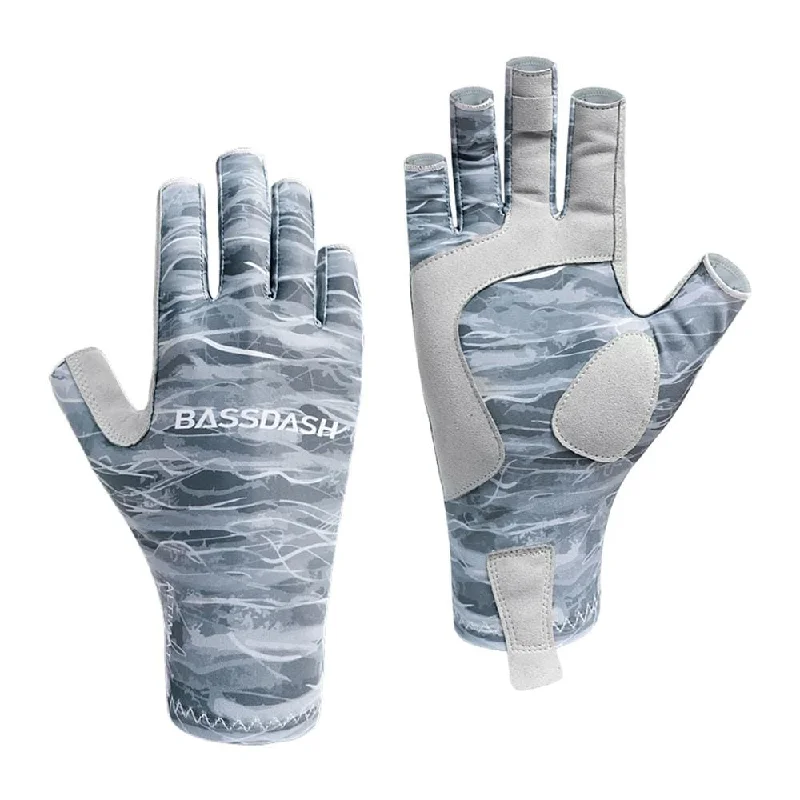 Bassdash Altimate Fingerless Fishing Gloves