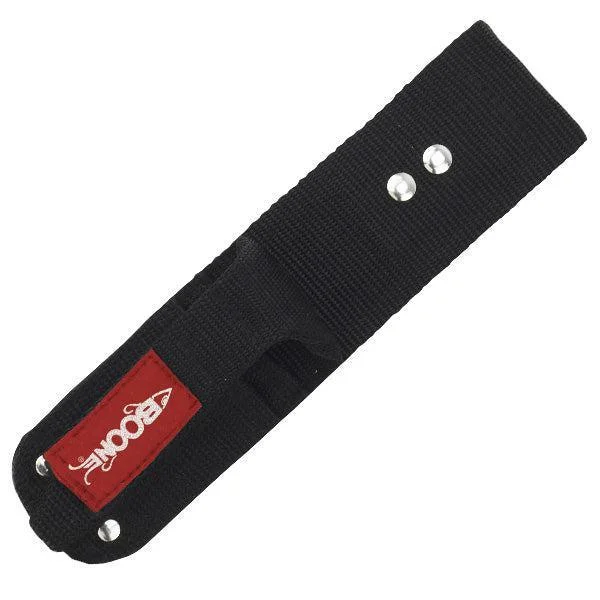 BOONE DUAL POCKET FISHING TOOL SHEATH (NARROW) STAINLESS CLIP