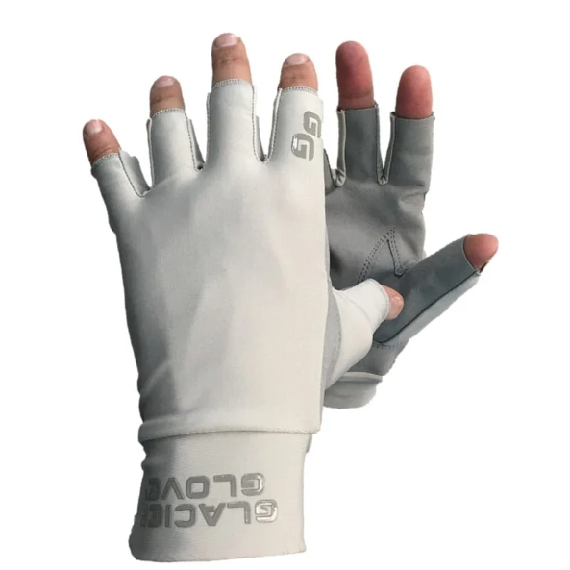 Glacier Glove Ascencion Bay Sun Glove Light Gray