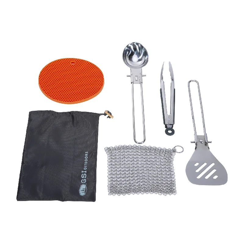 Kochset Destination Folding Chefs Tool schwarz