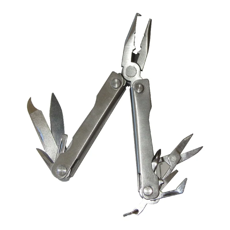 P-Line Stainless Steel Multi Tool Mini Split Ring Pliers 4"