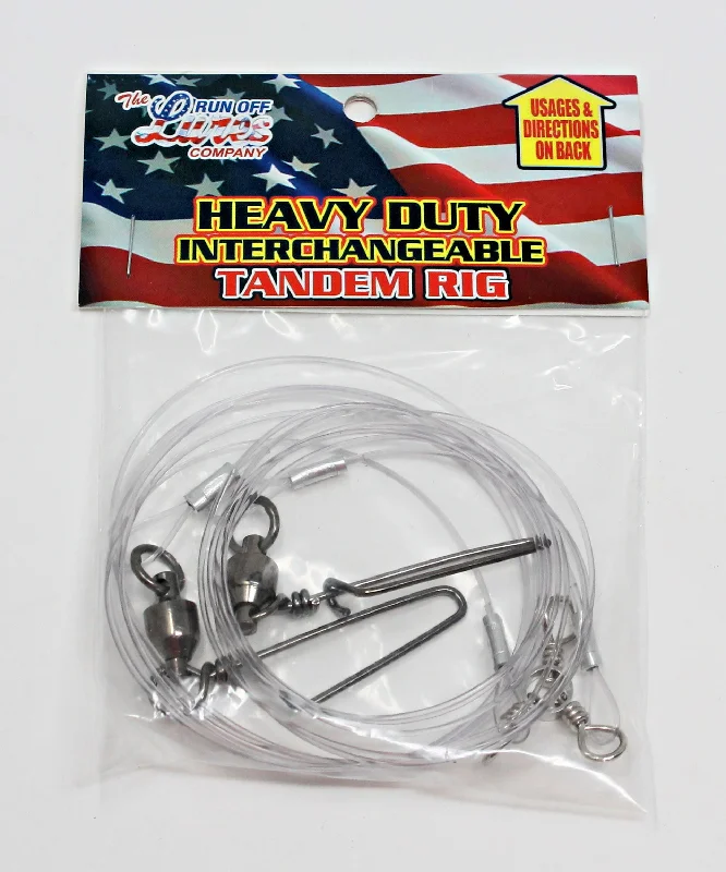 Run Off Lures - Heavy Duty Mojo Tandem Rig