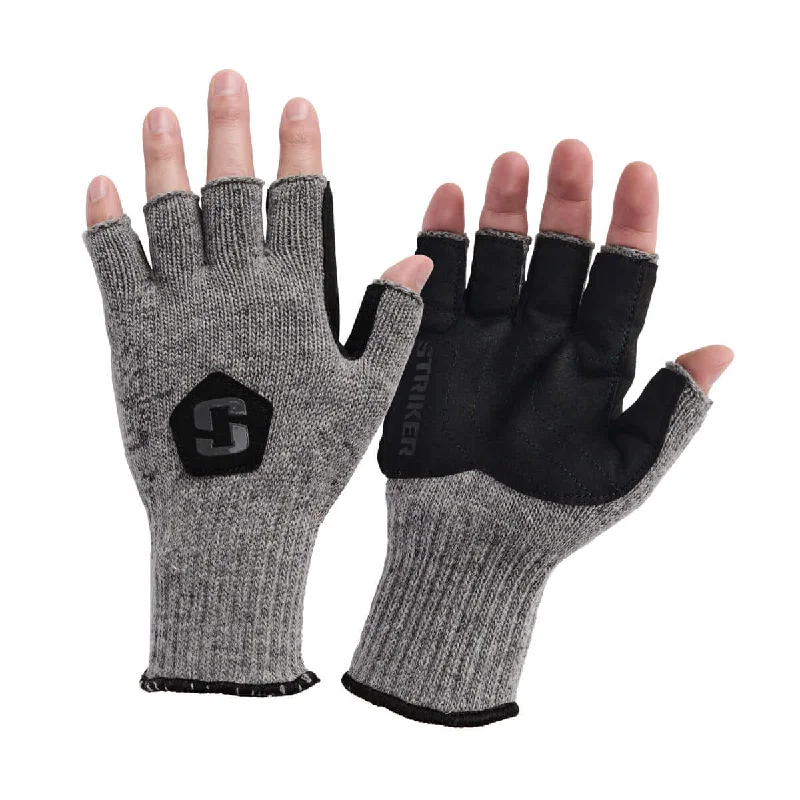 Striker Wool Half Finger Glove