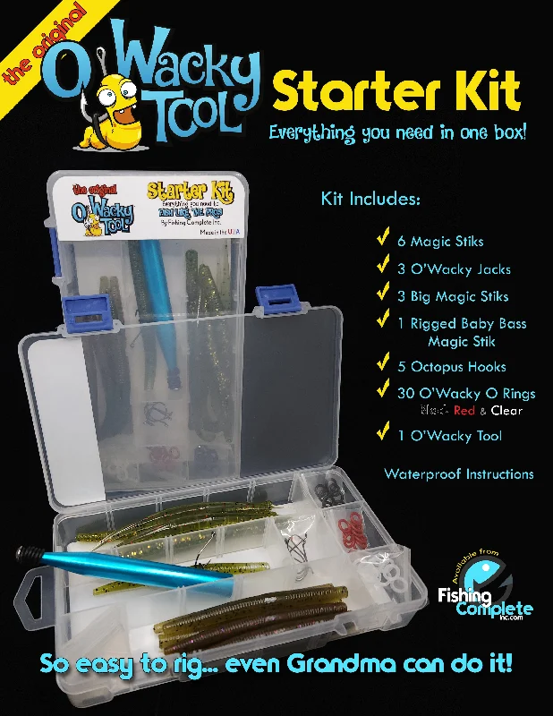 The Original O-Wacky Tool Wacky Style Fishing Kit