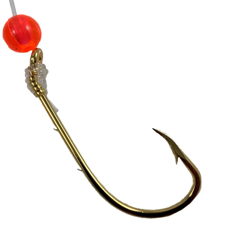 Tide Rite M12BGBH Mono Snelled Hooks 6pk for Porgy & Seabass