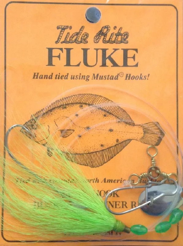 Tide Rite R558 Beak Hook Bucktail Spinner Fluke Rig