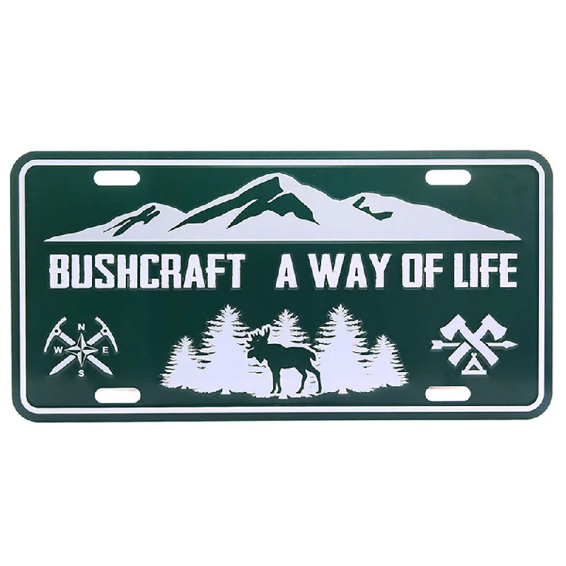 101 Inc. License Plate Bushcraft