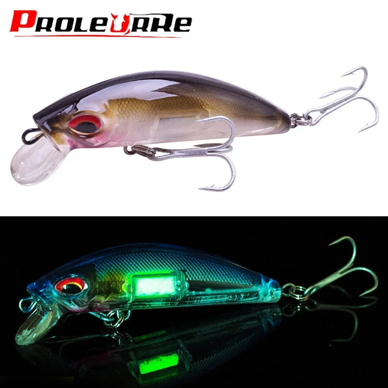 3D Luminous Minnow Fishing Lures