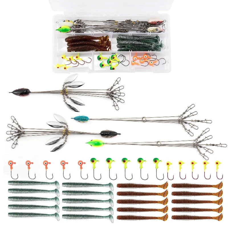 Dr.Fish 5 Arms Alabama Umbrella Rigs Kit