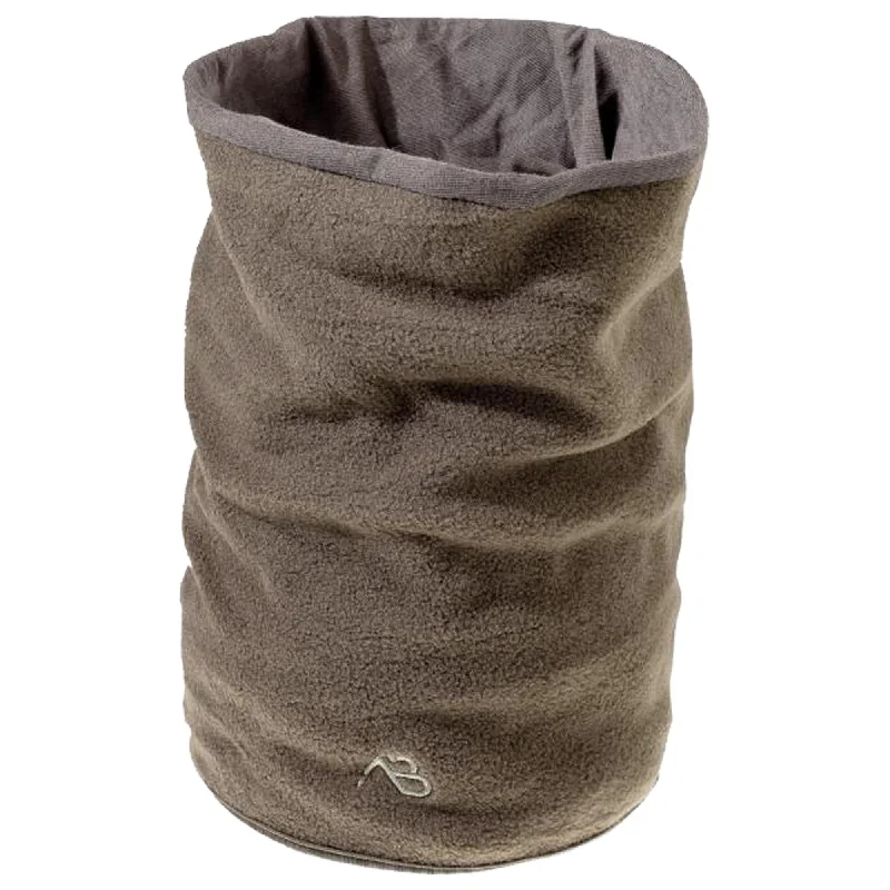 Round Scarf Fleece stone grey