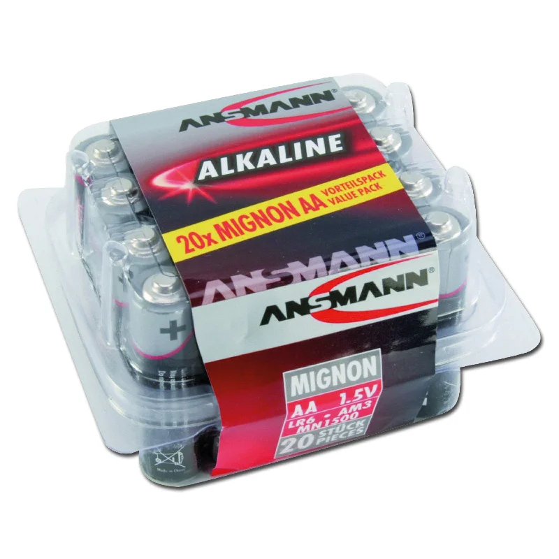 Mignon Battery AA Red-Line 20-Box