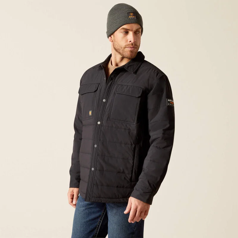 Ariat Men'S Rebar Cordura Ripstop Insulated Shirt Jacket