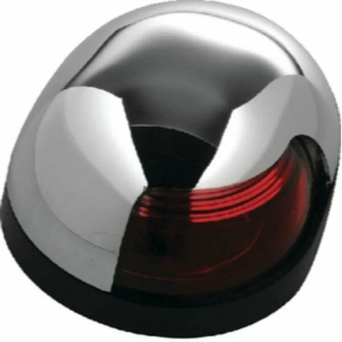 Attwood Marine - Sidelight Red Lens CHR CVR