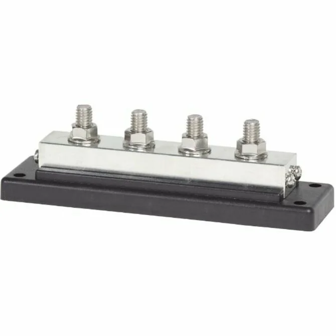 Blue Sea System - PowerBar 600A BusBar - Four 3/8"-16 Studs