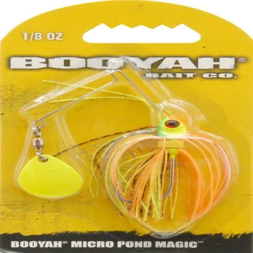 BOOYAH 1/8 Oz Pumpkin Seed Micro Pond Magic Fish Lure