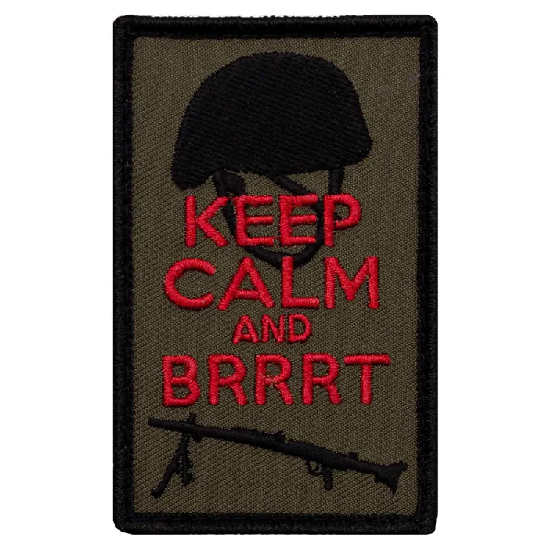 Patch Keep calm and Brrrt /