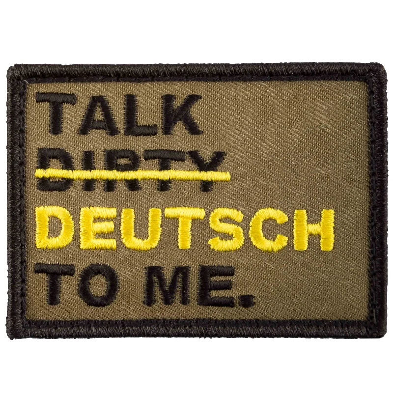 Café-Viereck Patch Talk Dirty