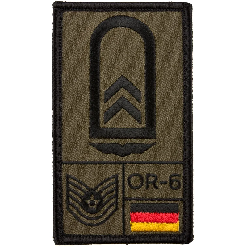 Rank Patch Oberfeldwebel Luftwaffe