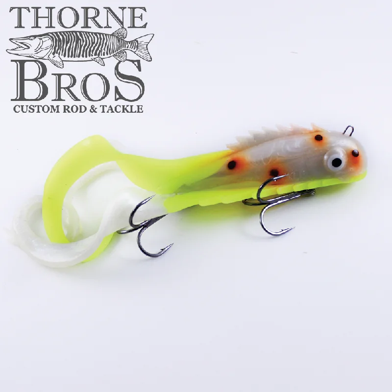 TBC Custom Mille Lacs Chartreuse Pearl Tail