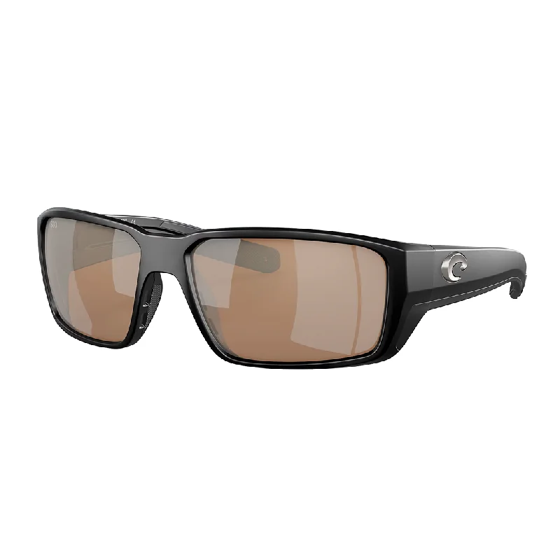 Matte Black Frame/Copper Silver Mirror Lens