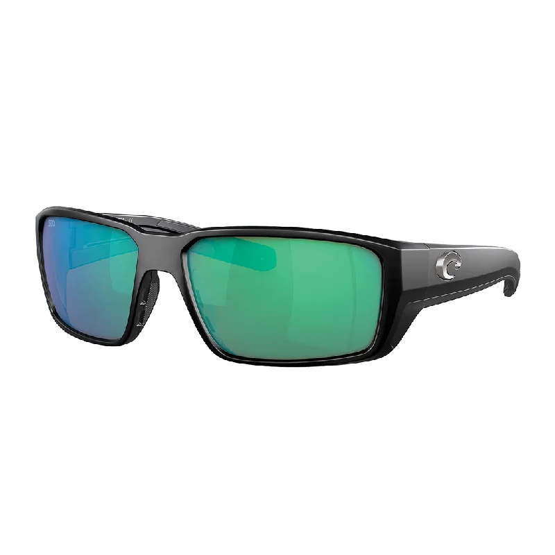 Matte Black Frame/Green Mirror Lens