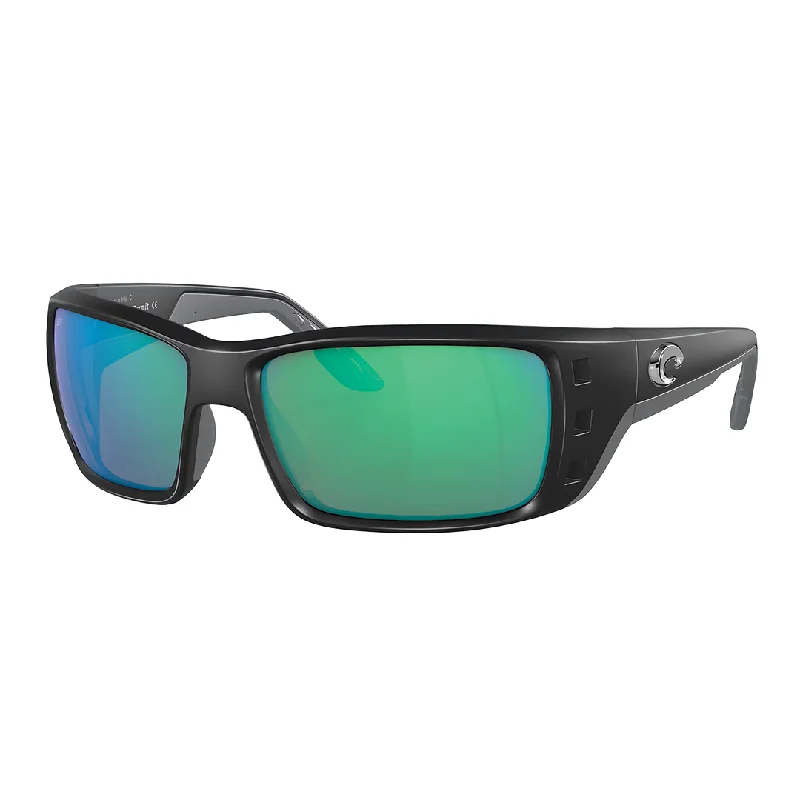 Matte Black Frame/Green Mirror Lens