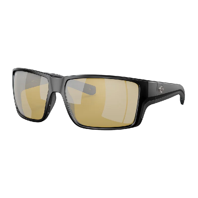 Matte Black Frame/Sunrise Silver Mirror Lens