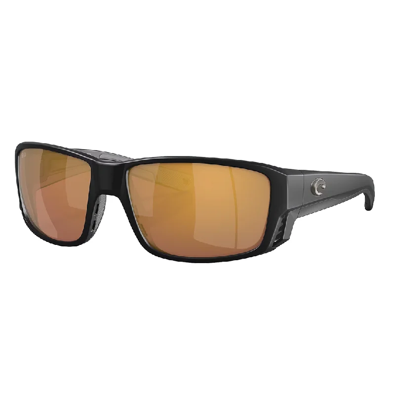 Matte Black Frame/Gold Mirror Lens