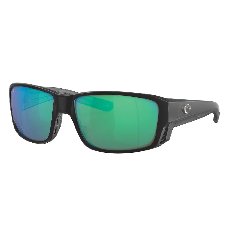 Matte Black Frame/Green Mirror Lens