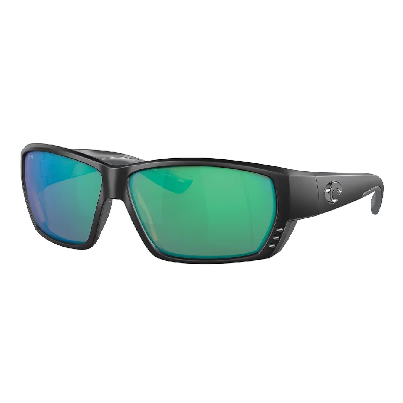 Matte Black Frame/Green Mirror Lens