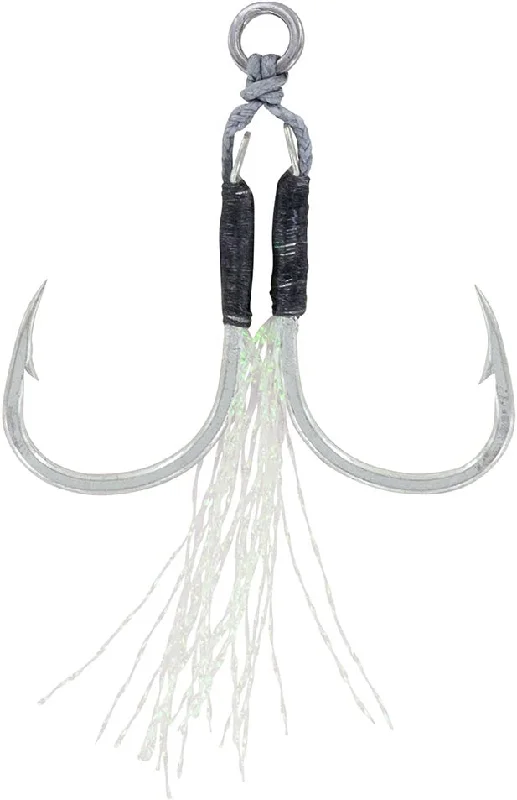 Daiwa Light Assist Feathered Hooks - 3 Pack