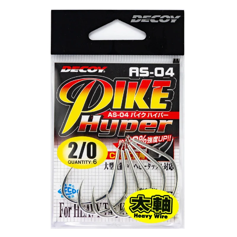 Decoy Pike Hyper AS-04 Jigging Hooks