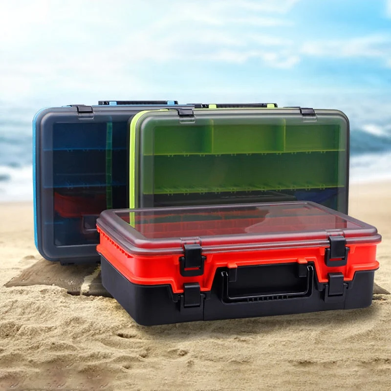 ❄️ Winter Sale-30% OFF🐠Double-Layer Fishing Tackle Box