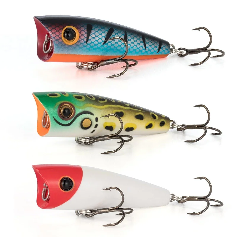 Perch，Bullfrog，Red White-3 Pack