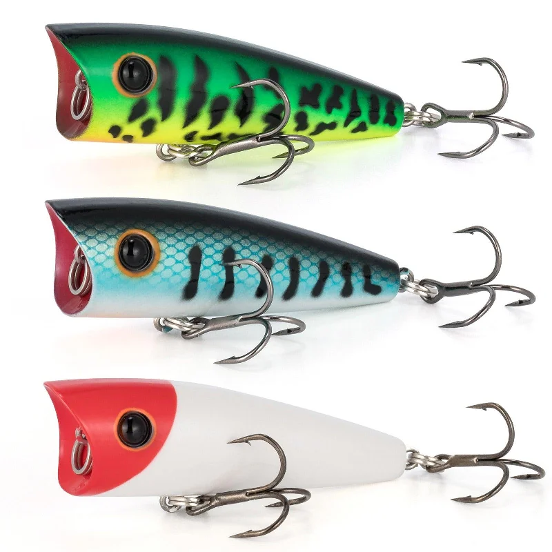 Fire Tiger，Blue Shad，Red White-3 Pack