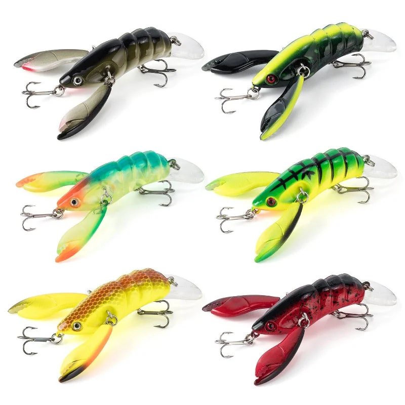 Dr.Fish Crawfish Crankbait Fishing Lure 2.5"