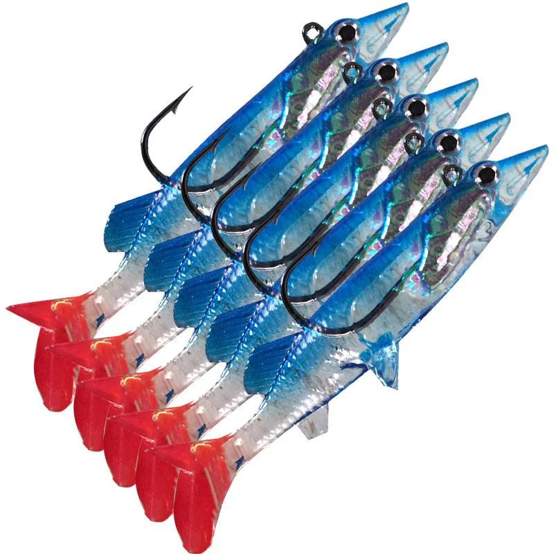 Dr.Fish 3pcs Bionic Fishing Soft lure 8cm/6g