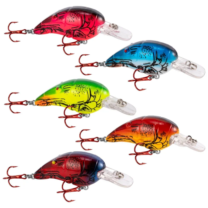 Dr.Fish 4pcs Crayfish Hard Bait  Bait  2.8''