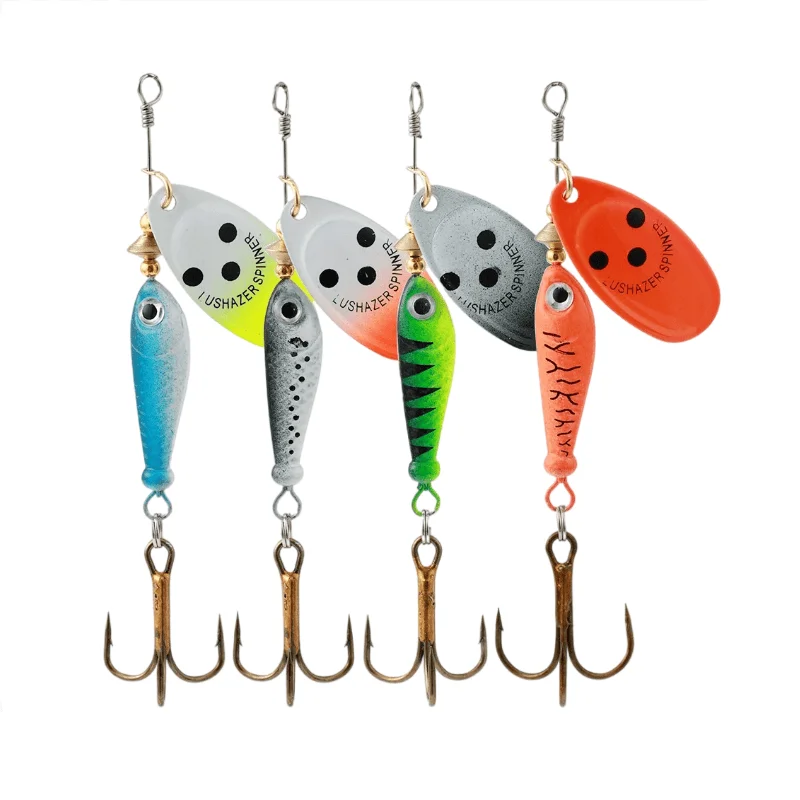 Dr.Fish 2pcs Fishing Spinner Kit 11g 15g 18g