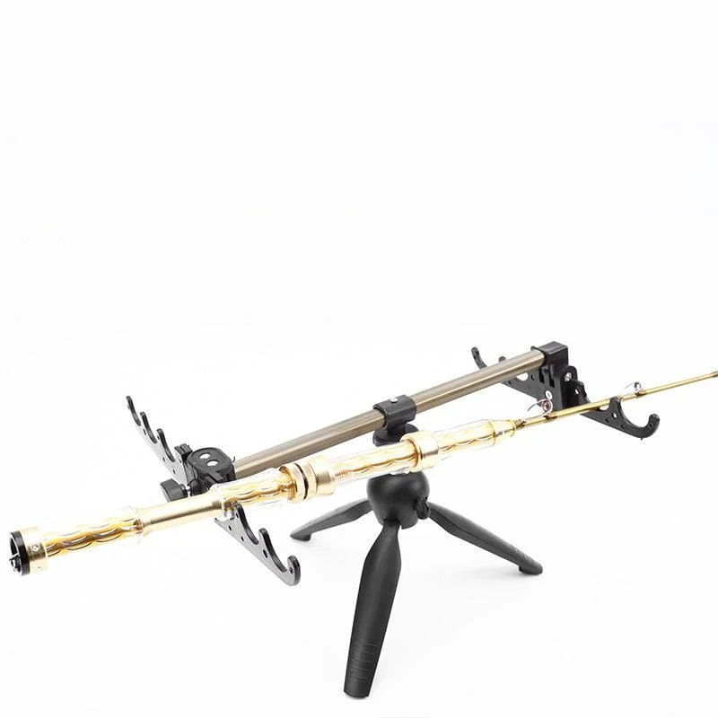 Dr.Fish Aluminum Alloy Multifunctional Tripod Ice Fishing Pole 21.5-28cm