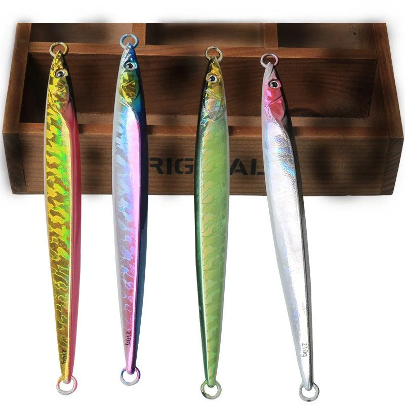 Dr.Fish Saltwater Glow Vertical Jigs Spoon Lure 19.8cm/160g