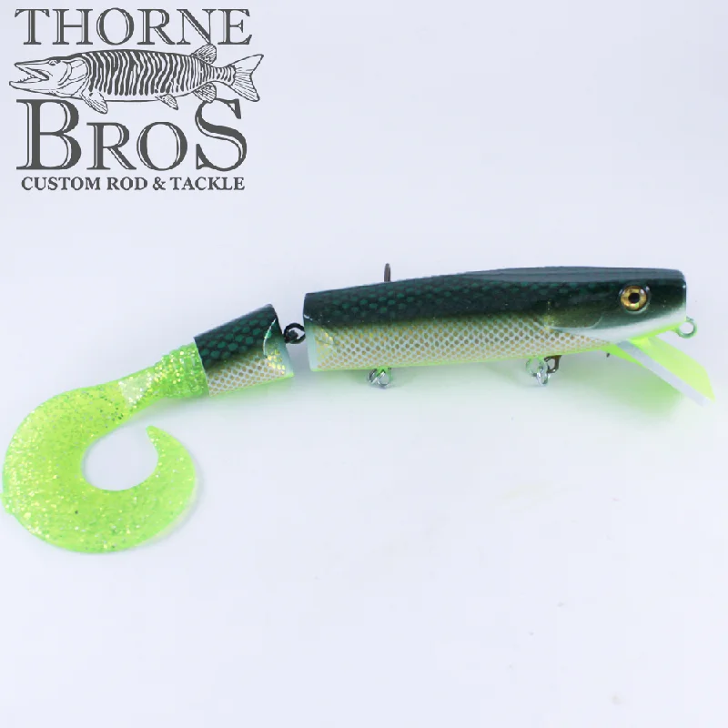 TB Custom Holo Chartreuse Tennessee Shad