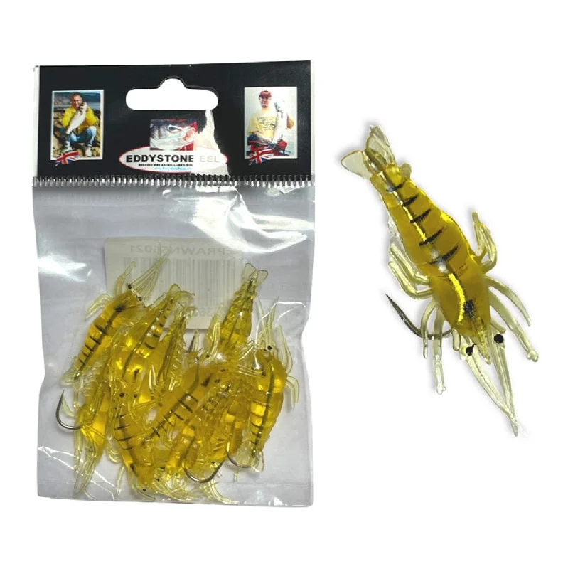 Eddystone Eel Prawn Lures 50mm (Pack of 10)