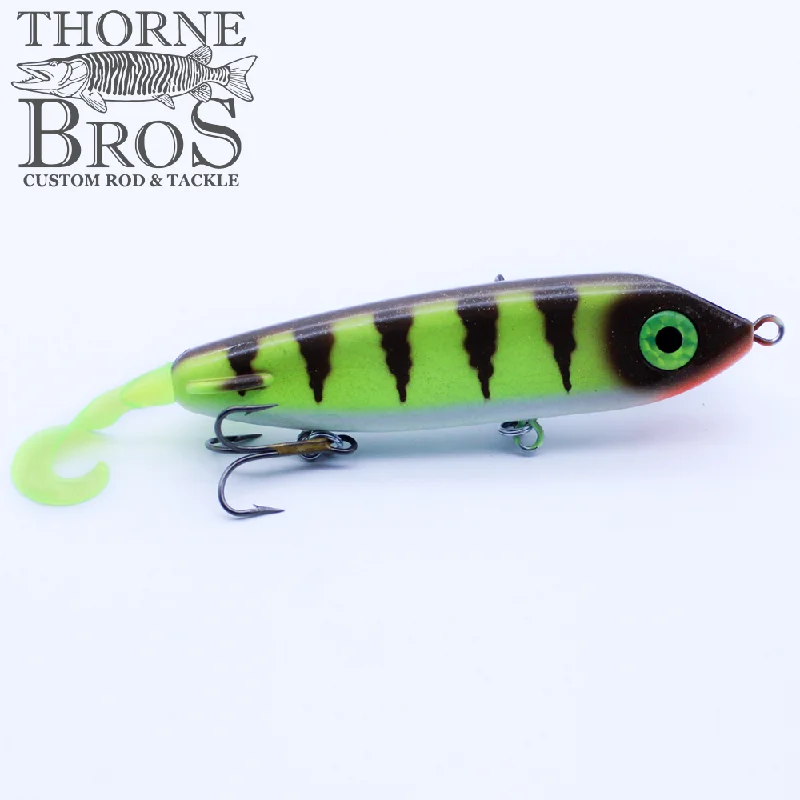 TB Custom Brown Chartreuse Perch