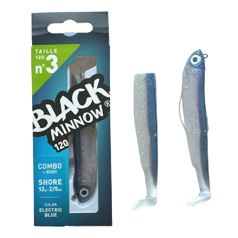 Fiiish Black Minnow 120 Combo Shore 12g Electric Blue