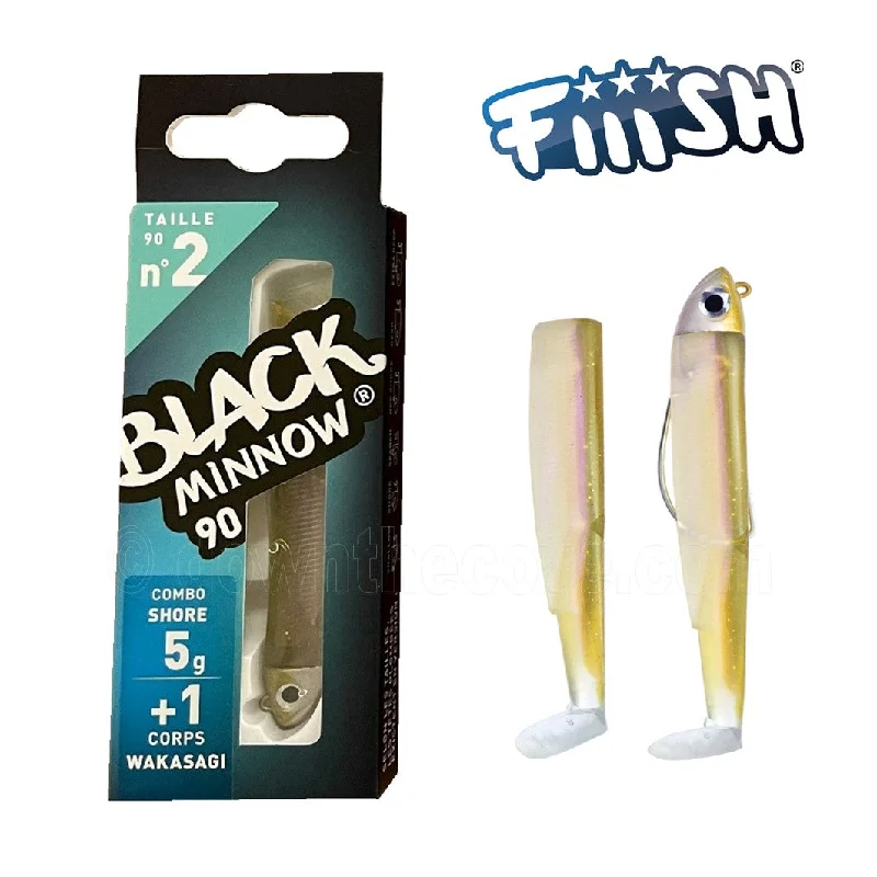 Fiiish Black Minnow 90 Combo 5g Wakasagi Fishing Lure