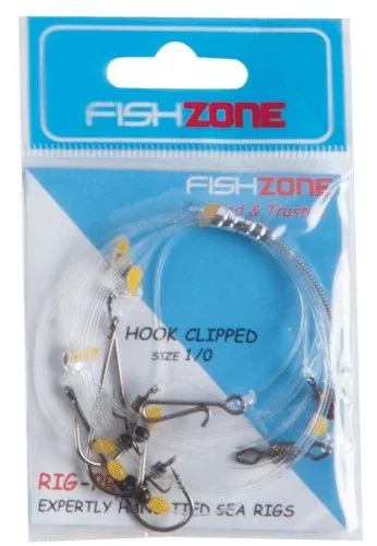 Fishzone 2 hook clipped 1/0 Rig